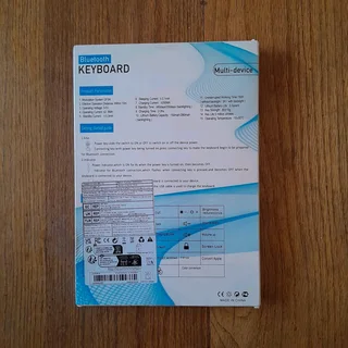 ⌨️ Brand New! Multi-Device Bluetooth Keyboard - Backlit &amp; Rechargeable!