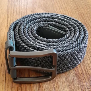 Stretchy Braided Woven Belts - Black, Grey, &amp; Beige! Fits a {38&#34;-42&#34;} Waist 