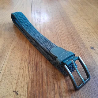 Stretchy Braided Woven Belts - Black, Grey, &amp; Beige! Fits a {38&#34;-42&#34;} Waist 