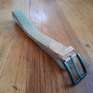 Stretchy Braided Woven Belts - Black, Grey, &amp; Beige! Fits a {38&#34;-42&#34;} Waist 