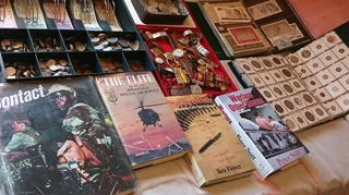 collectors items at car boot sale