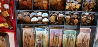 collectors items at car boot sale