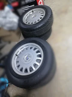E38 bmw rims and tyres