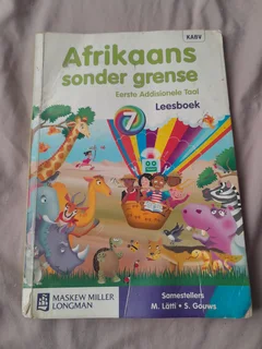 Afrikaans sonder grense Leesboek