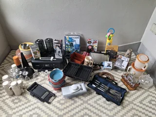 Assortment of household goods