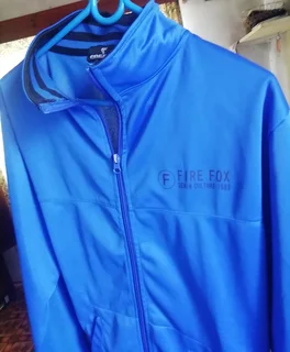 Firefox (Blue) Jacket & Adidas Men's Shoe.