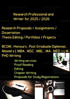 Expert and Affordable Research proposals / Exams/ Dissertations / Thesis / Assignment writing
