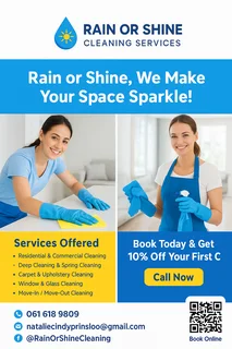 Cleaning - Ad posted by Natalie Prinsloo