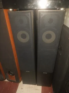 TANNOY MERCURY MX3 FLOORSTANDING SPEAKER | DARK OAK | BI-WIRABLE | 100W &#64; 8 OHM