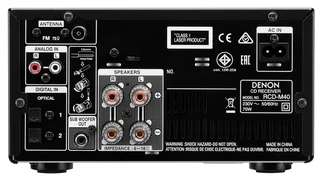 DENON RCD-M40 CD RECEIVER | 30W &#64; 6 OHMS | MONO SUB PRE-OUT| USB SUPPORTING MP3/FLAC/WAV/AAC