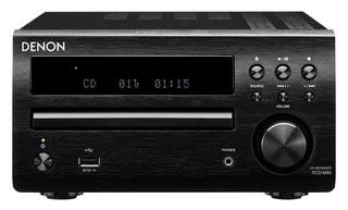 Denon Rcd-m40 Cd Receiver | 30w &#64; 6 Ohms | Mono Sub Pre-out| Usb Supporting Mp3/flac/wav/aac