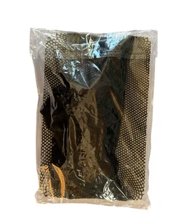 Black Micro Fishnet Pantihose - New