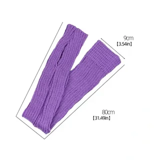 Ribbed thigh high socks | Leg warmers