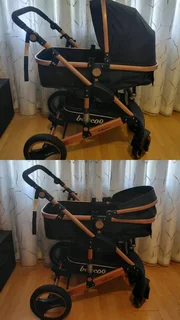 Belecoo 2-in-1 Baby Stroller