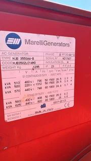 500kVA MTU Used Generator