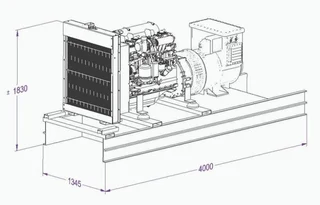300kVA Volvo Penta Generator