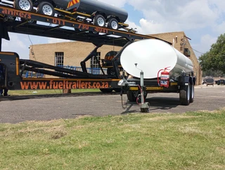 2500 liter diesel bowser trailer