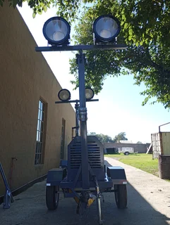 Light towers trailer // mobile light plant trailer