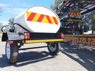 500L Stainless Steel mobile tank trailer