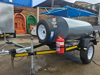 1000L Mild Steel Fuel mobile tank trailer