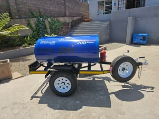 1000L Mild Steel Fuel mobile tank trailer