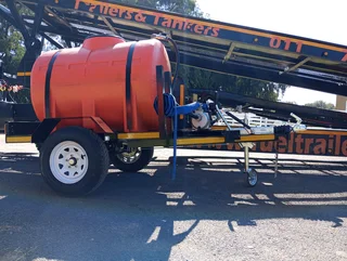 1000L Plastic Water mobile tank trailer
