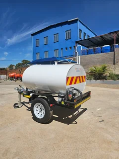 1500L Stainless Steel Fuel mobile tank trailer