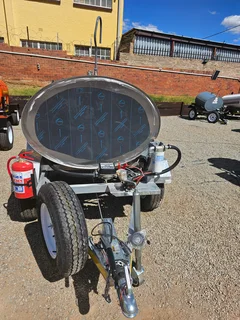 1500L Stainless Steel Fuel mobile tank trailer