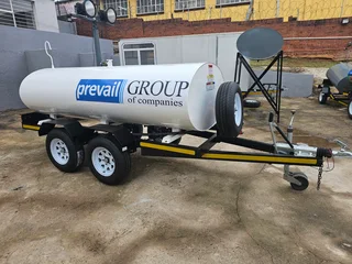 2500L Mild Steel Fuel mobile tank trailer