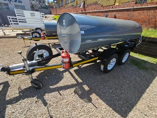 3000L Mild Steel Fuel mobile tank trailer