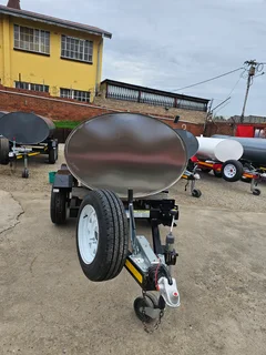 3000L Stainless Steel Fuel mobile tank trailer