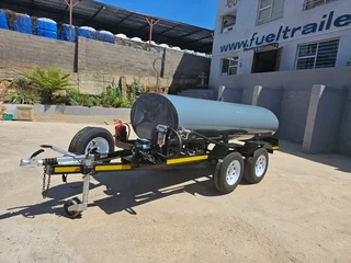 2000L Mild Steel Fuel mobile tank trailer
