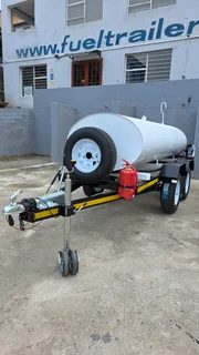 2000L Stainless Steel mobile tank trailer