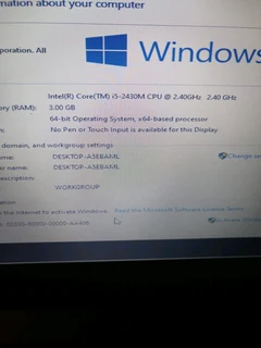 Lenovo i5 2nd Gen ThinkPad