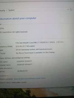 HP Zbook i7-11th Gen Gaming Laptop