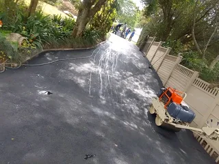 TAR ASPHALT  &amp;  RETAINING WALLS