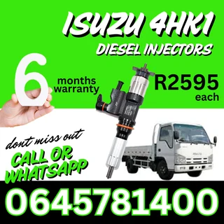 Isuzu 4HK1 diesel injectors for sale