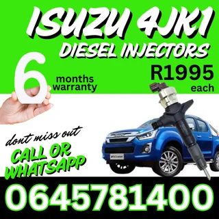 Isuzu 4JK1 diesel injectors for sale