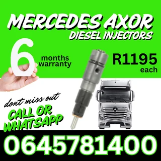 Mercedes Axor diesel injectors for sale