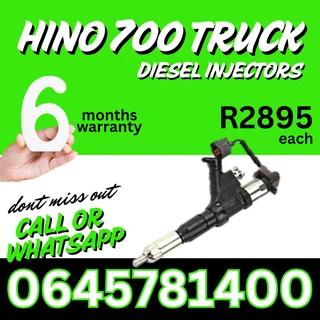Hino 700 Truck diesel injectors for sale