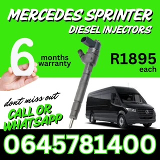 Mercedes Sprinter diesel injectors for sale