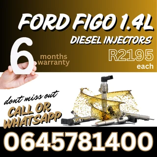 Ford Figo 1.4L diesel injectors for sale