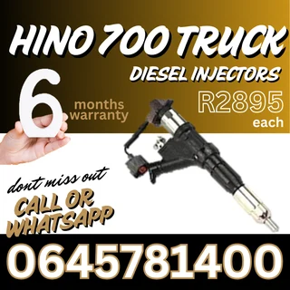 Hino 700 Truck Diesel Injectors For Sale