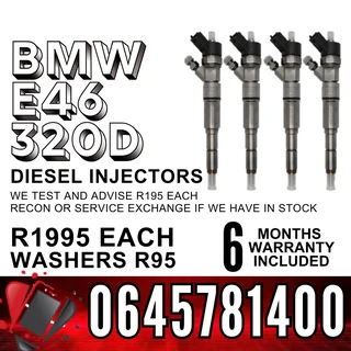 BMW E46 320d diesel injectors for sale