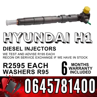Hyundai H1 diesel injectors for sale