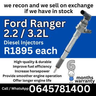 Ford Ranger 2.2 / 3.2L diesel injectors for sale