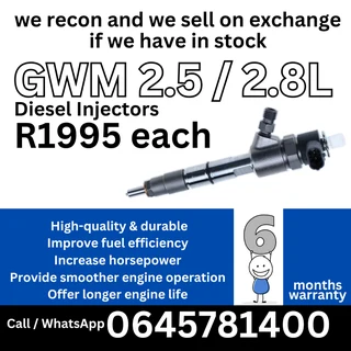 GWM 2.5/2.8L diesel injectors for sale