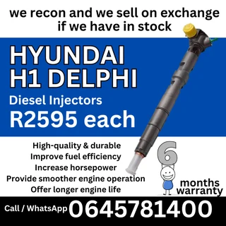 Hyundai H1 diesel injectors for sale
