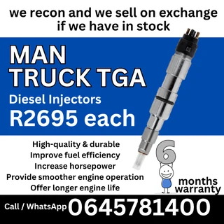 MAN Truck TGA diesel injectors for sale
