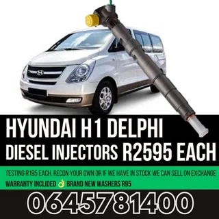 Hyundai H1 Diesel Injectors for sale